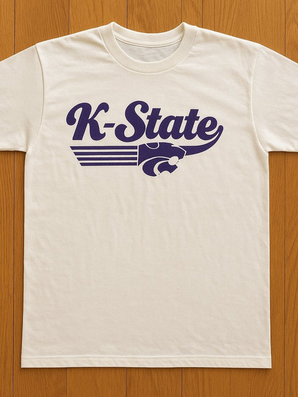 K-State Wildcats Graphic Tee | Purple Kansas State College T-Shirt